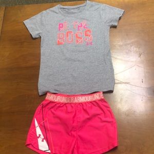 Girls short set
